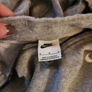 Nike Gray Women's Hoodie Sweatshirt